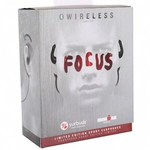 Yurbuds Focus Limited Edition 30002 Wireless Sport Earphones Black/Red